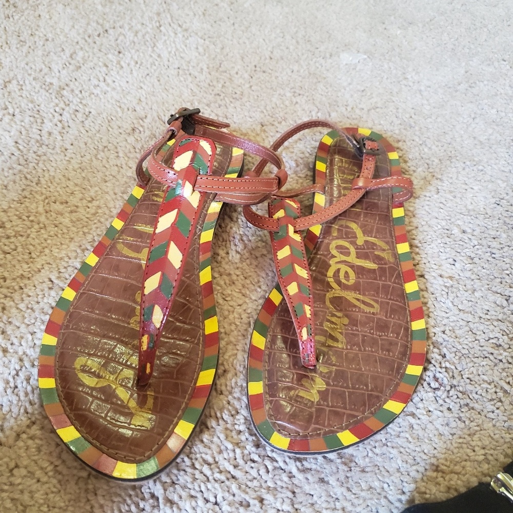 Sam Edelman painted sandals - Picture 4 of 4